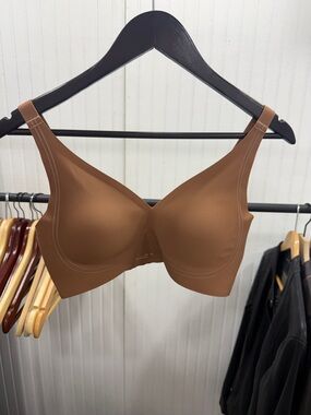Oeak Jelly Bra Wireless Everyday Bra in Camel Brown - Smooth Support